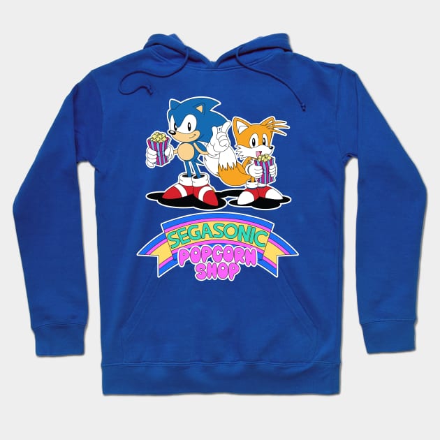 SegaSonic Popcorn Shop Hoodie by Chehaya